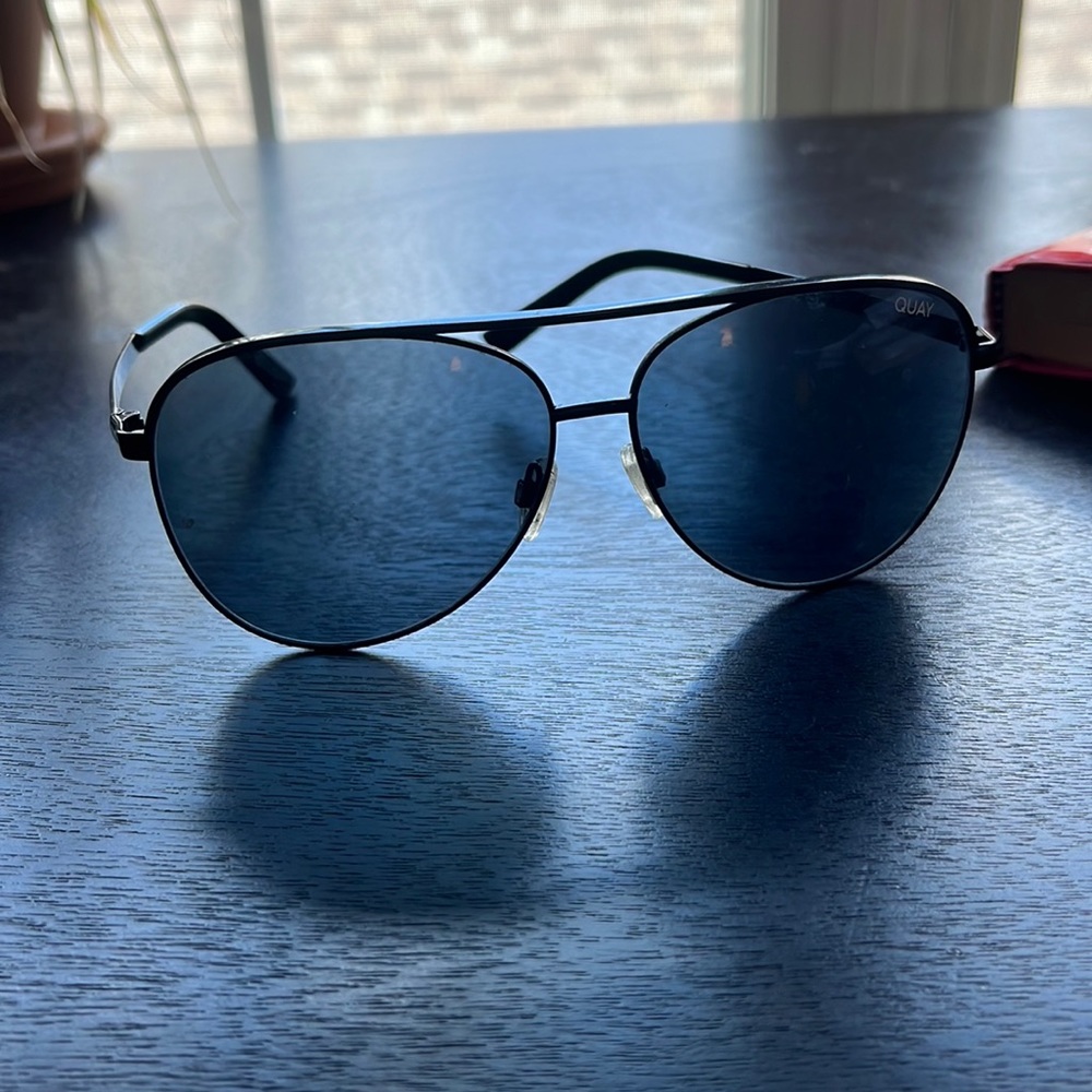 Quay Black Sunglasses